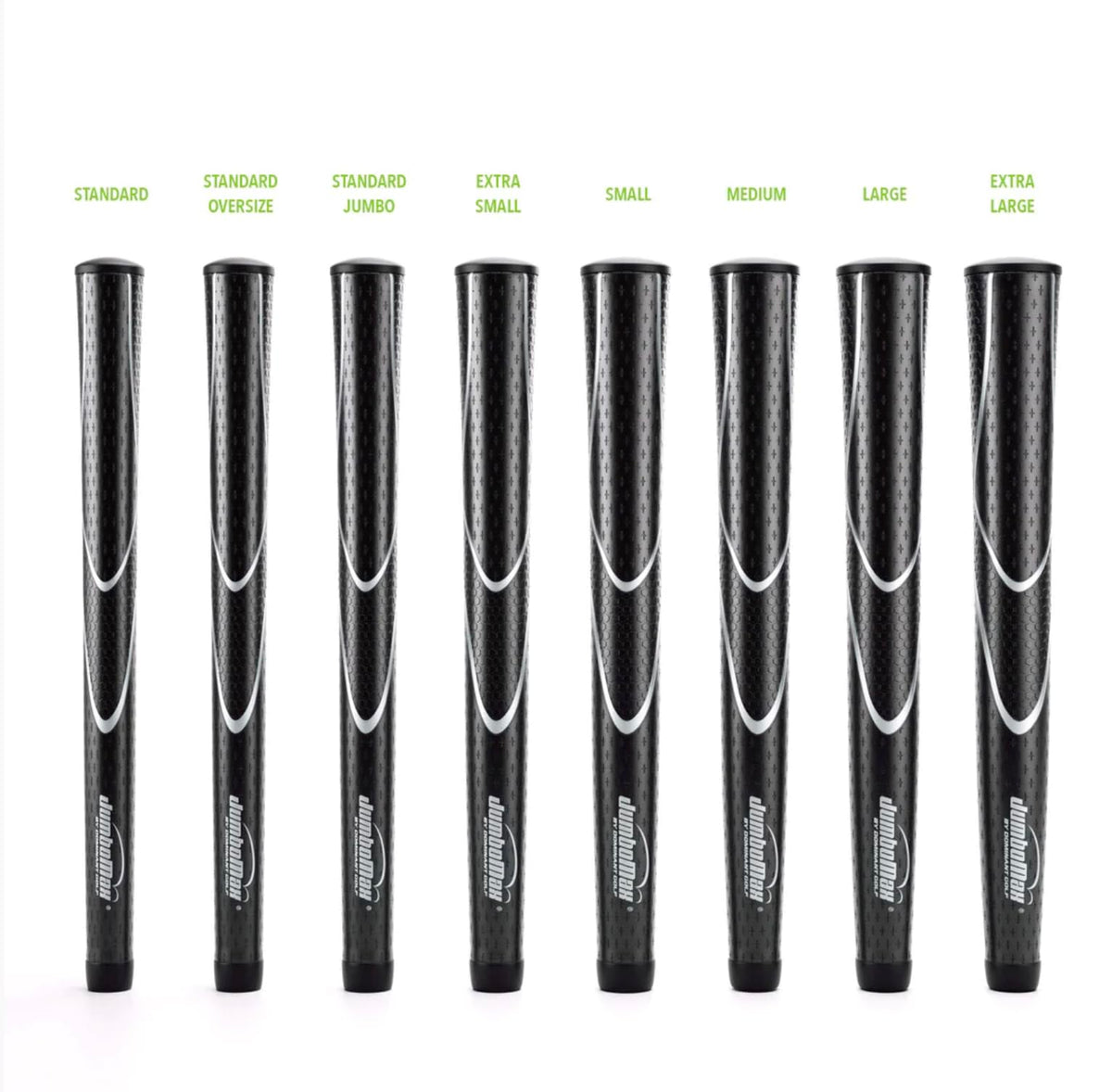 JumboMax Tour Series Grip Blackout Standard – close-up texture for lightweight pressure and stability