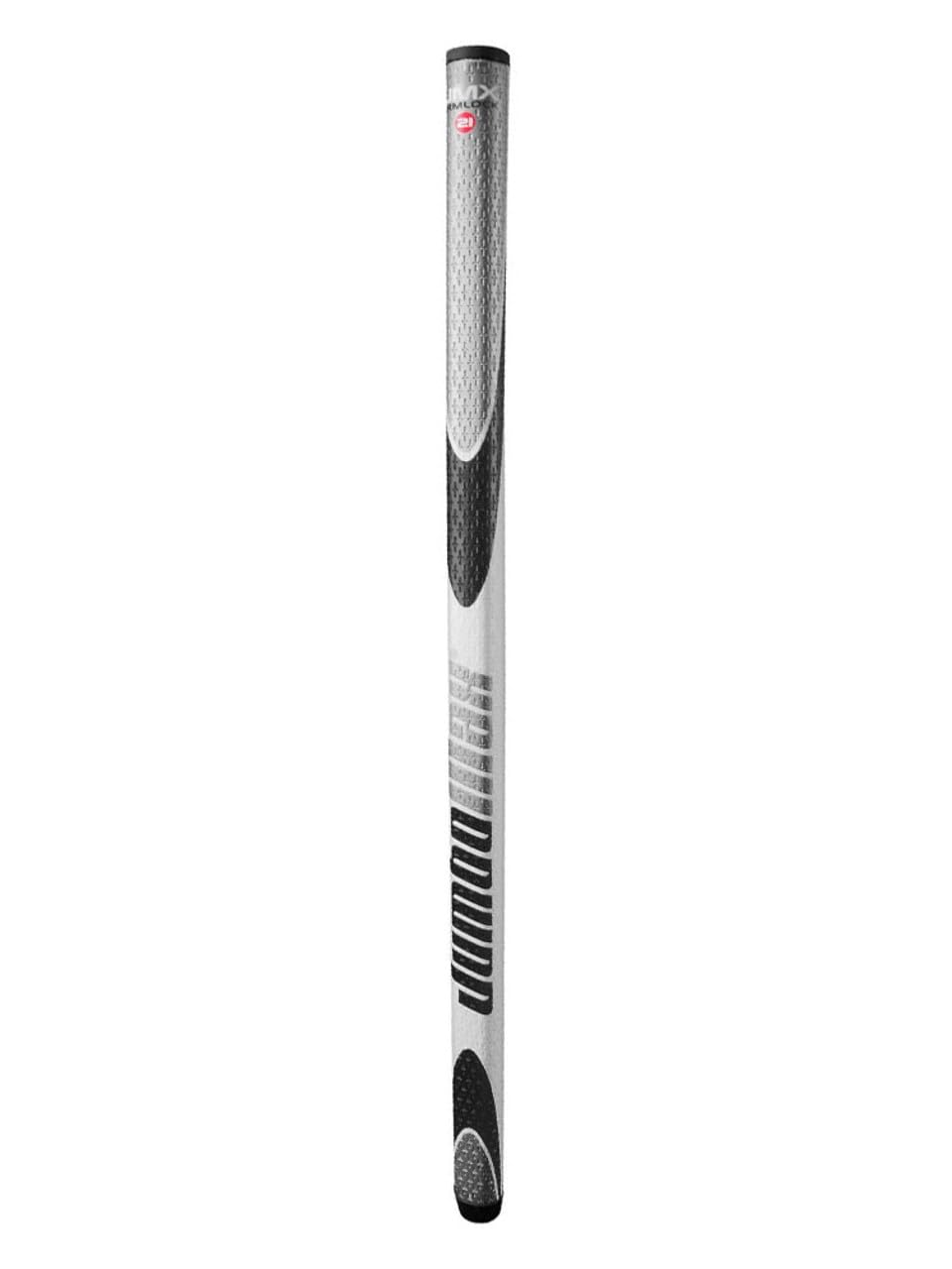 JumboMax Armlock Round 21 Putter Grip close-up highlighting tacky feel and MOI potential