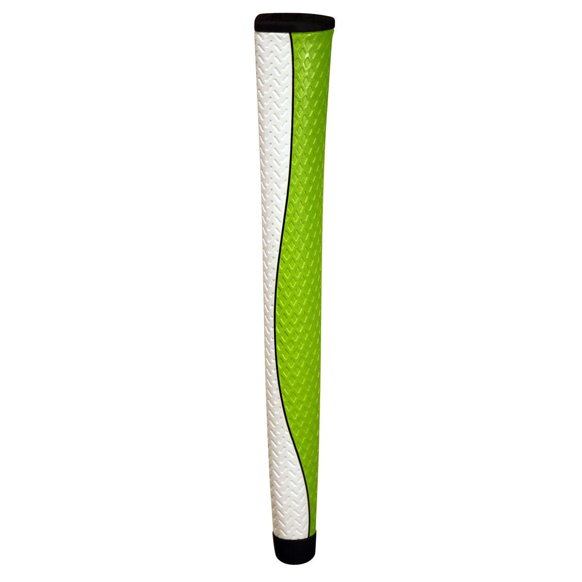 JumboMax Mid-Jumbo Putter Grip side view highlighting soft polyurethane outer for grip in wet conditions.