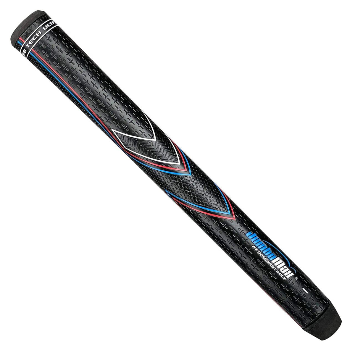 JumboMax STR8 Tech grip with an oversized profile promotes swing stability