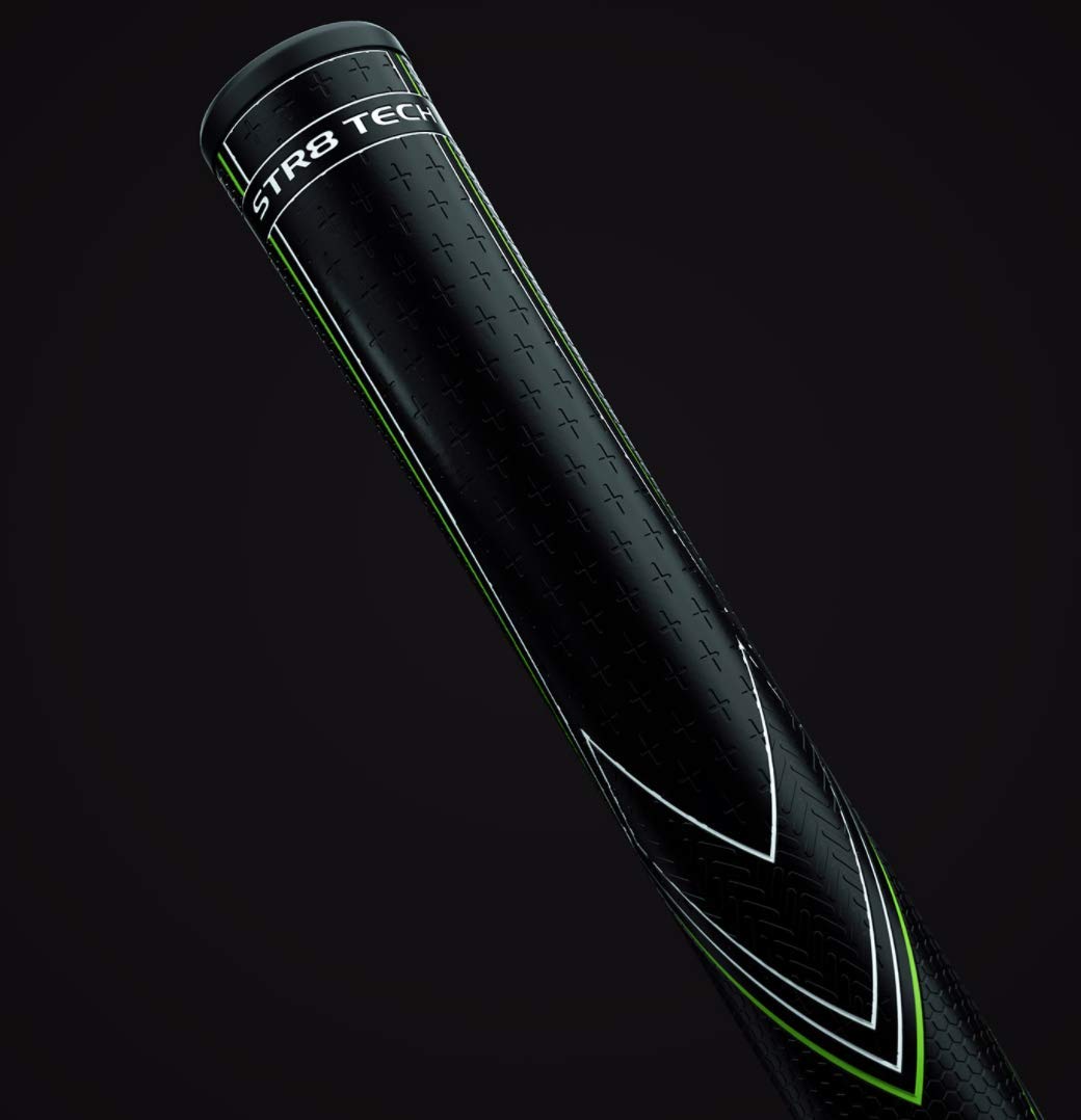 JumboMax STR8 Tech grip offers ultra-tacky feel for secure handling.