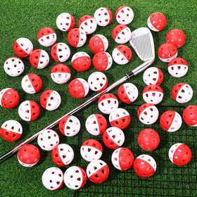 Junkin 1.65 inch size mimics real ball feel for practice.