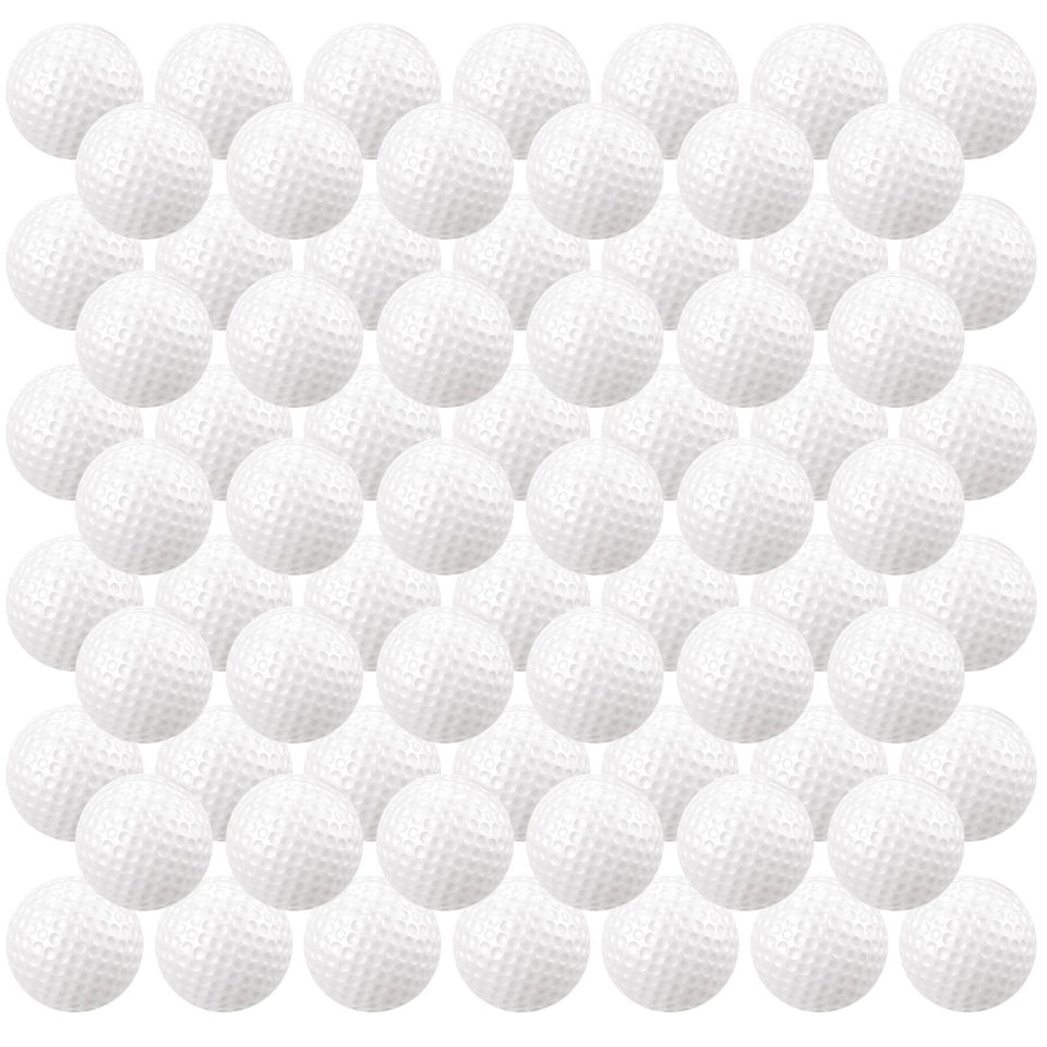 Junkin 80-piece foam golf balls pack for affordable daily practice.