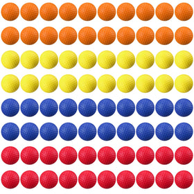 Junkin 80-pcs foam golf balls pack for ample home practice.