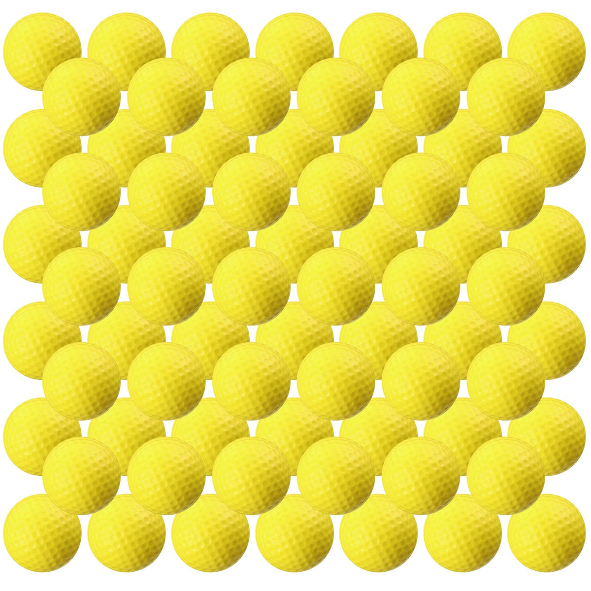 Junkin 80-pcs foam golf balls pack for safe indoor practice