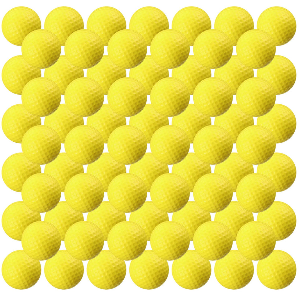 Junkin 80-pcs foam golf balls pack for safe indoor practice