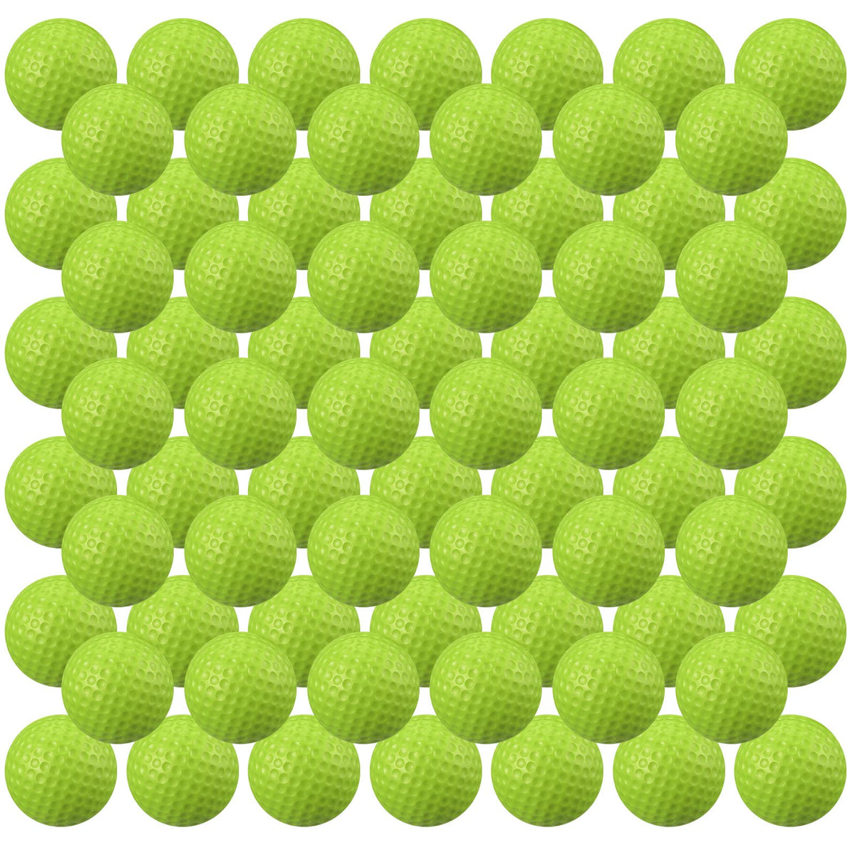 Junkin 80 Pcs foam golf balls package for durable indoor/outdoor practice