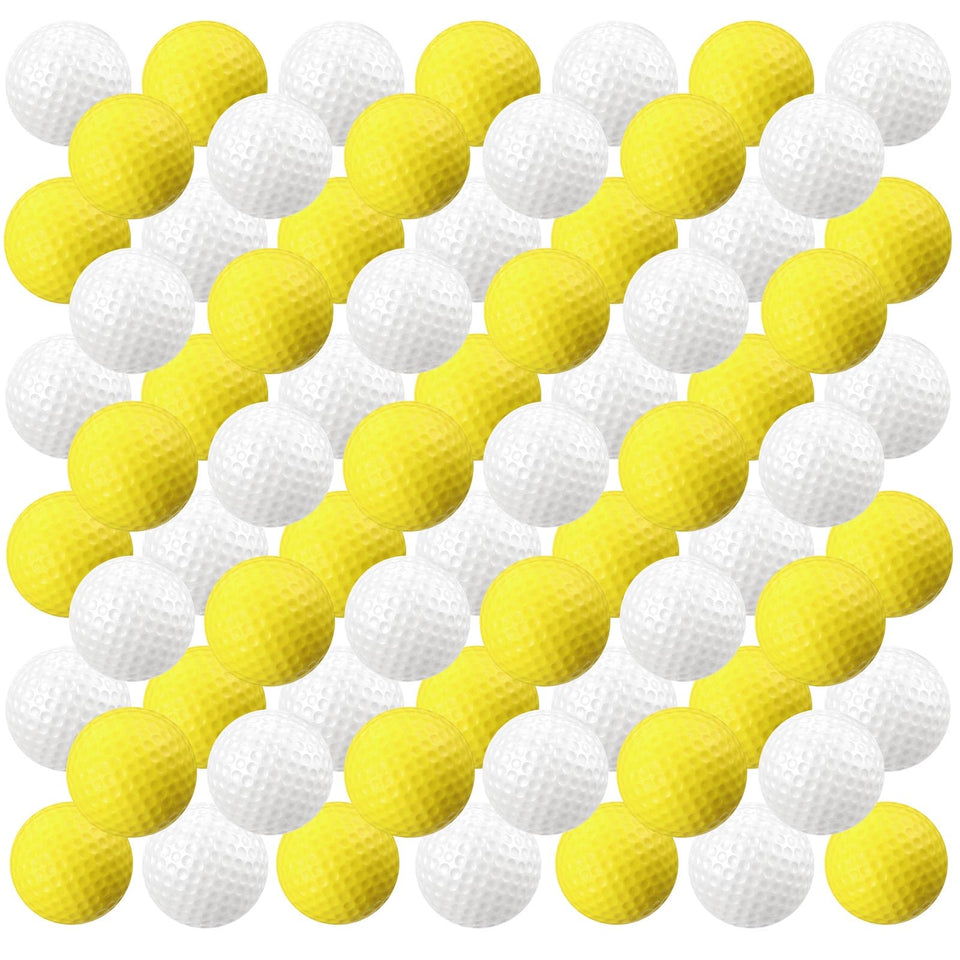 Junkin 80pcs foam golf balls package for safe indoor practice