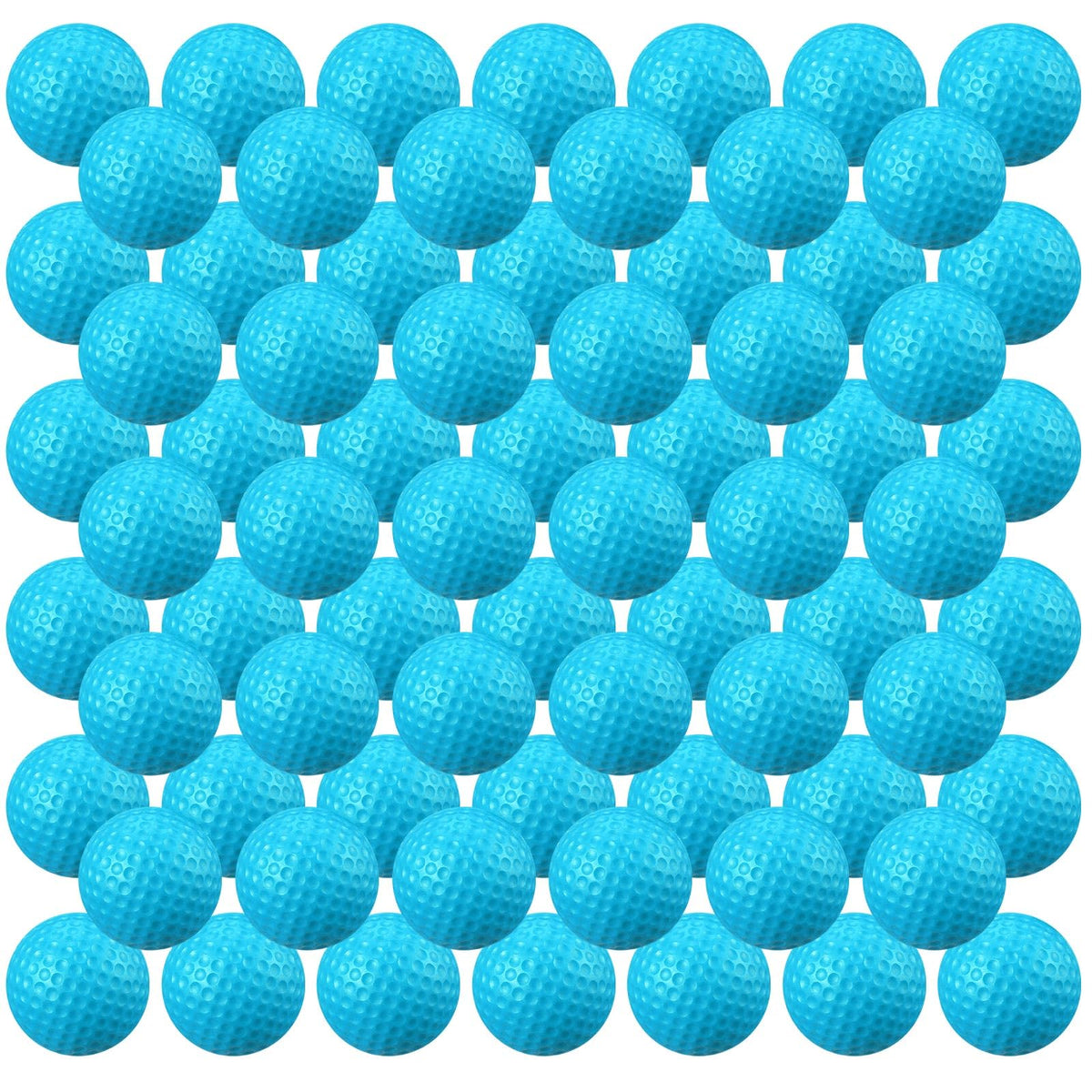 Junkin 80pcs foam golf balls with soft foam for safe indoor practice.
