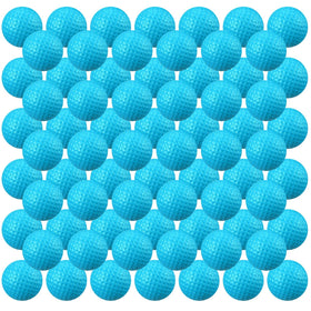 Junkin 80pcs foam golf balls with soft foam for safe indoor practice.