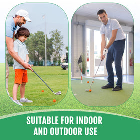 Junkin backyard orange foam golf balls for casual, fun training sessions