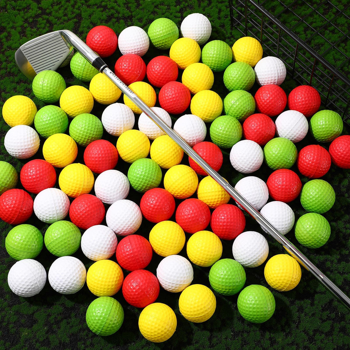 Durable, lightweight construction minimizes risk when practicing indoors near furniture.