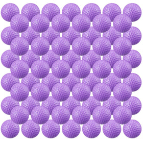 Junkin 80-piece purple foam golf balls for safe indoor practice and easy retrieval