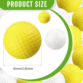 Junkin foam golf balls suitable for indoor and outdoor use