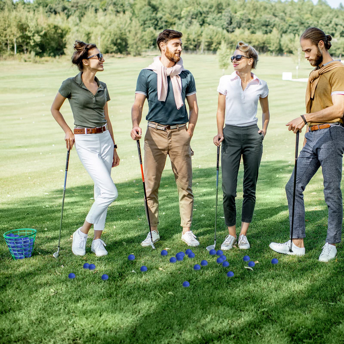 Junkin foam golf balls ideal for kids backyard play