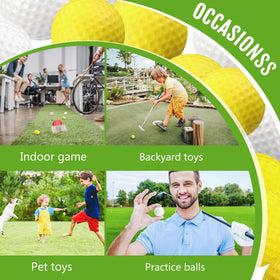 Junkin foam golf balls are kid-friendly for backyard play