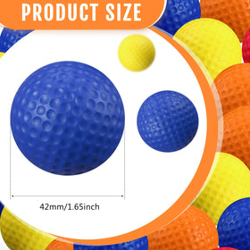 Junkin foam golf balls safe for indoor and outdoor use around furniture.