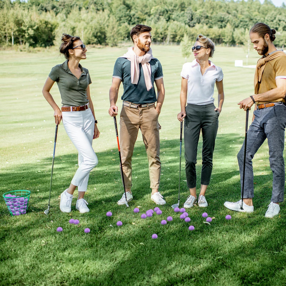 Junkin foam golf balls safe for kids and pets during play