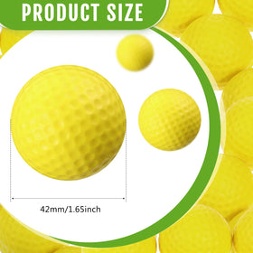 Junkin foam golf balls soft-elastic design for safe indoor swings