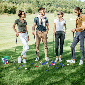 Junkin indoor-outdoor practice ball versatile for family training.
