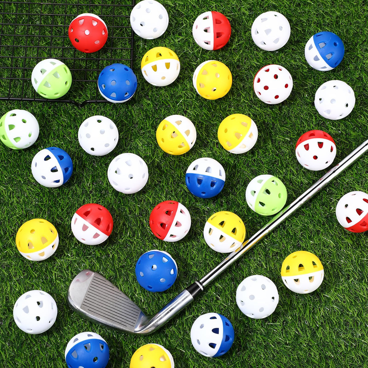 Junkin limited-flight balls suitable for backyard and indoor mats