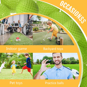 Junkin outdoor backyard foam balls for easy retrieval and practice