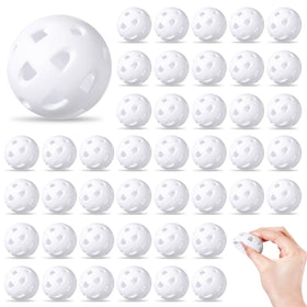 Junkin practice golf balls in foam with 1.65-inch size for safe indoor use.