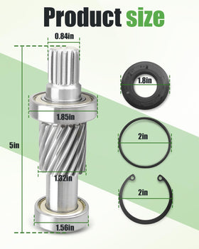 JUQAFY oil seal helps prevent leaks for stable performance on EZGO RXV.