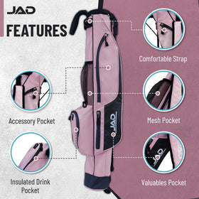 JUST AMAZING DEALS Sunday Golf Bag compact size for pitch and putt rounds