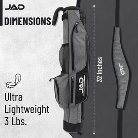 JUST AMAZING DEALS Sunday Golf Bag stand system keeps bag upright on uneven terrain