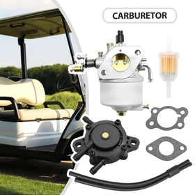 JUUDDENPARTS EZGO 295cc carburetor kit in-use on EZGO Marathon