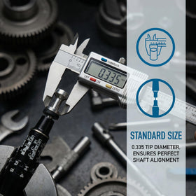 JVeensun 6061-T6 aluminum body delivering corrosion resistance and longevity.