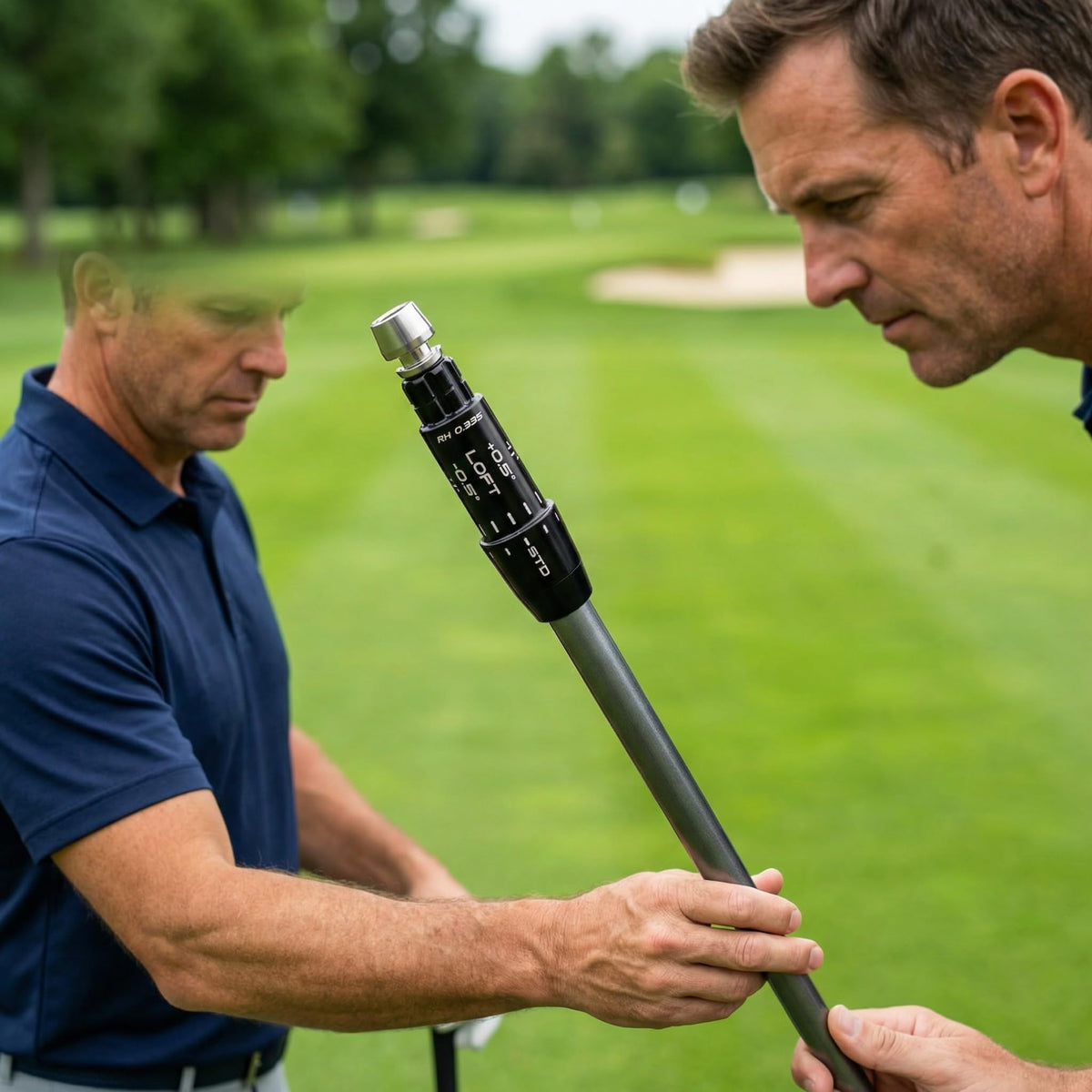 Easy-to-follow installation with a firm, snug fit for on-course use