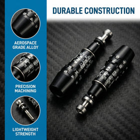 JVeensun premium aluminum alloy adapter highlights durable, corrosion-resistant construction.