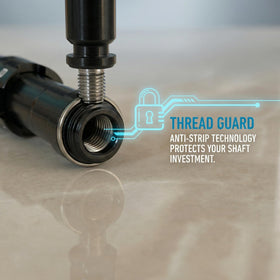 JVeensun sleeve installation with factory wrench for secure tightening.