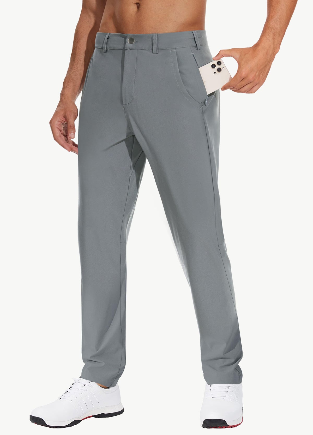 JWM waistband close-up reveals hidden drawstring and interior grip for secure wear.
