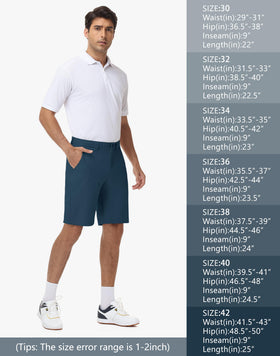 JWM stretch shorts with leg zip pocket for phone or keys on the go.