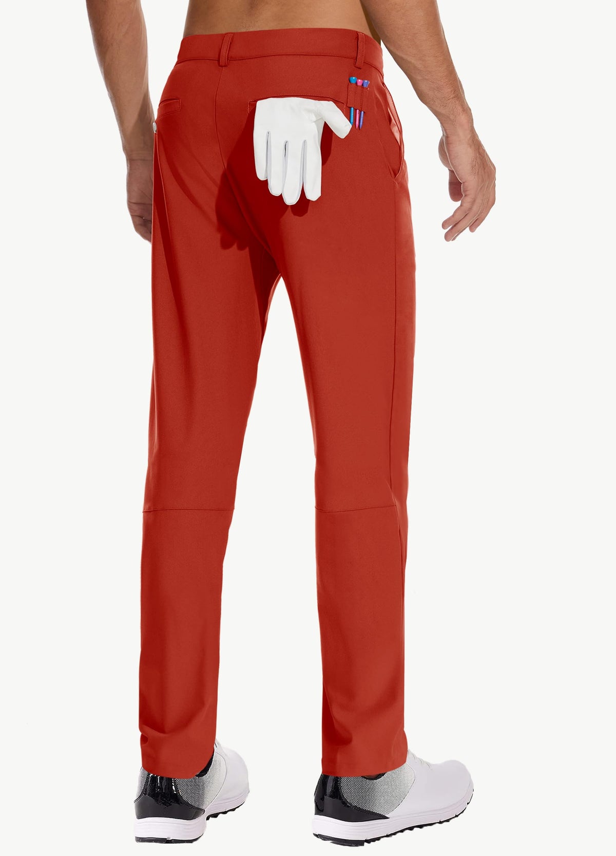 JWM pants stretch tee caddy pocket enables quick club access during rounds