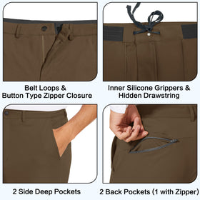 JWM joggers four-pocket design ideal for gloves and essentials on the course