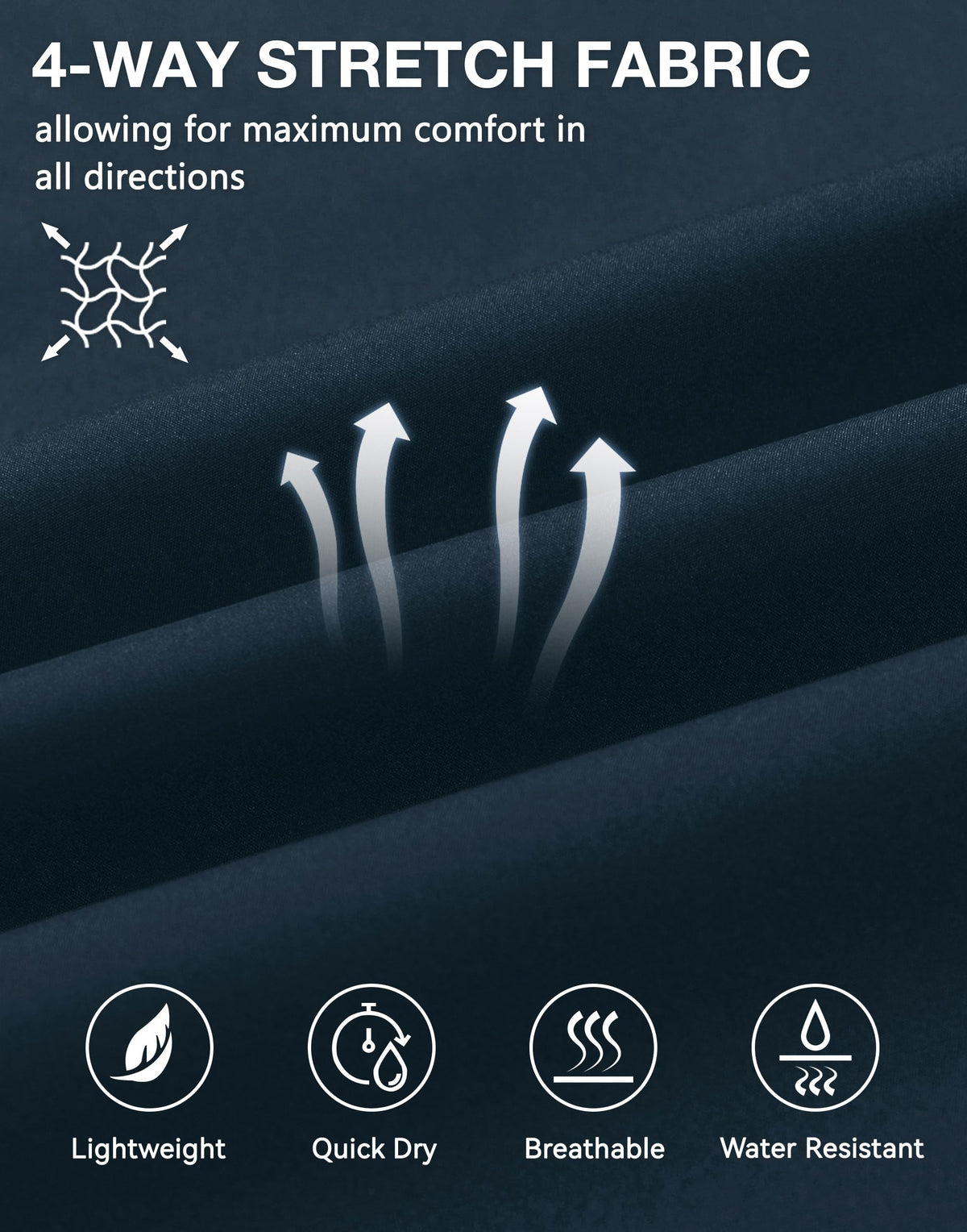JWM shorts show tee caddy loops for quick tee access