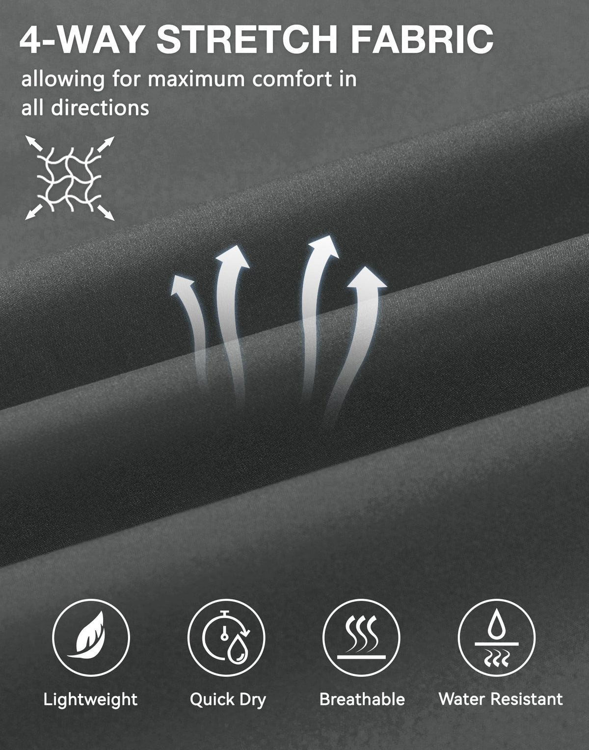 JWM shorts feature invisible zipper pocket for valuables