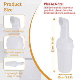 JWthee divot filler curved-neck bottle keeps sand dry and spill-free