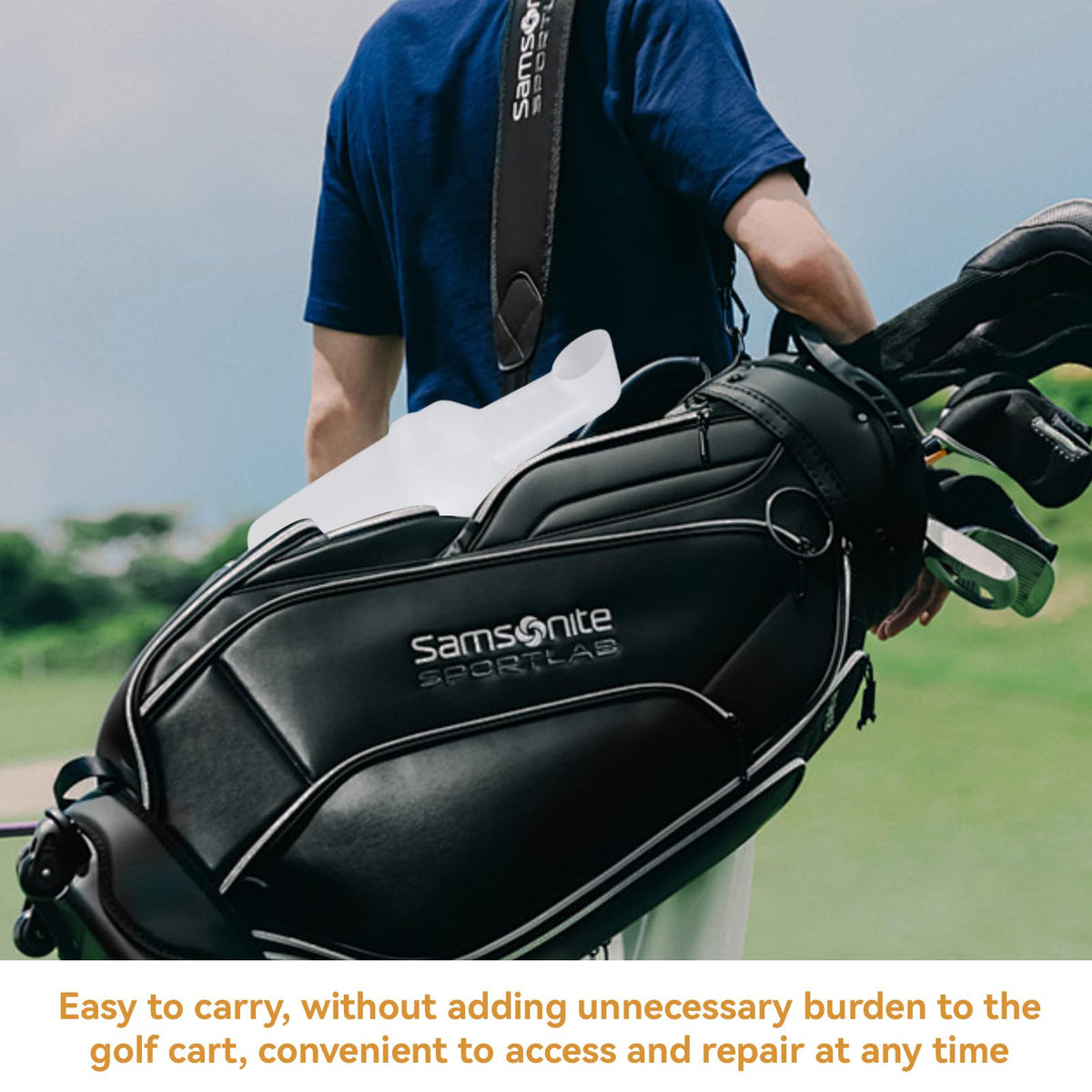 JWthee golf cart sand bottle dry nozzle guards against moisture for all-weather use