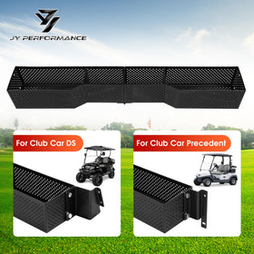 JY PERFORMANCE front inner basket on Club Car Precedent creates tidy front storage.