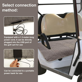 JYSILIYH soft plush surface delivers cozy warmth for cool mornings on the course.