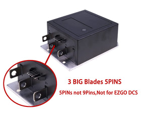 JZGRDN 36V controller side ports for easy wiring