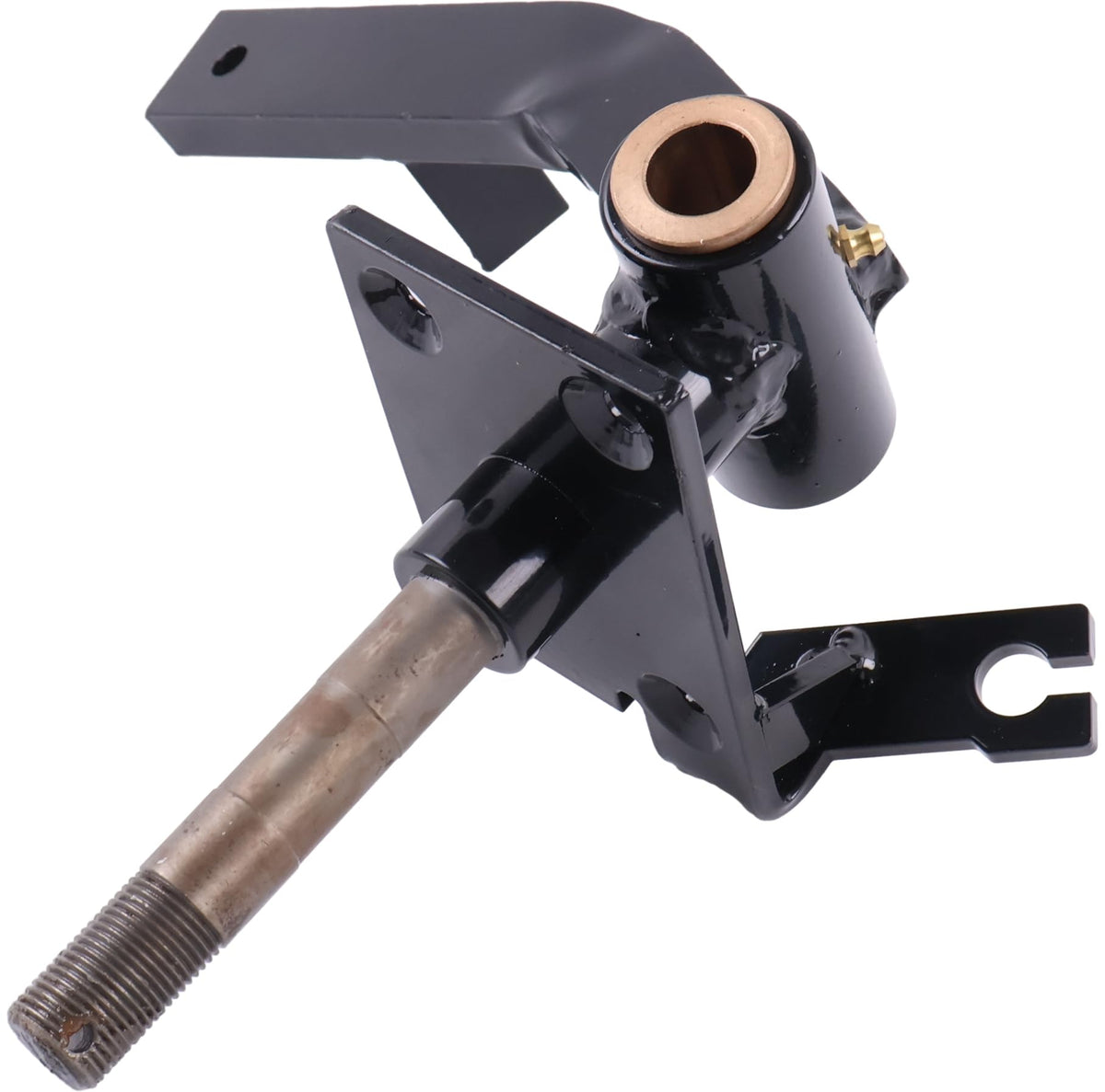 JZGRDN spindle assembly front view highlights sturdy construction for Club Car DS vehicles.