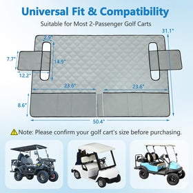 KAAMOS non-slip backing prevents shifting during bumpy drives