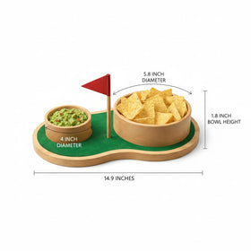 KAAS HAUS gift-ready golf snack set perfect for Father's Day or parties.