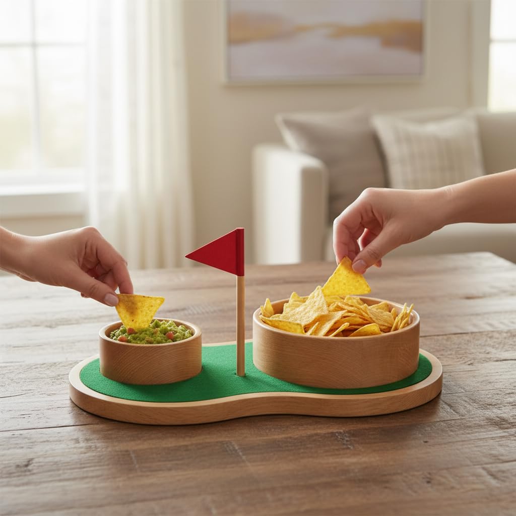 KAAS HAUS removable bowls allow quick handwashing after snacking.